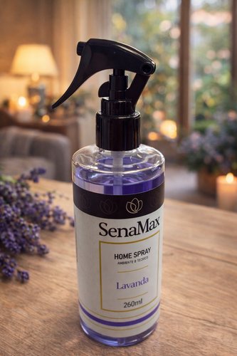 Spray Para ambientes e tecidos Lavanda 260ml - Roxa
