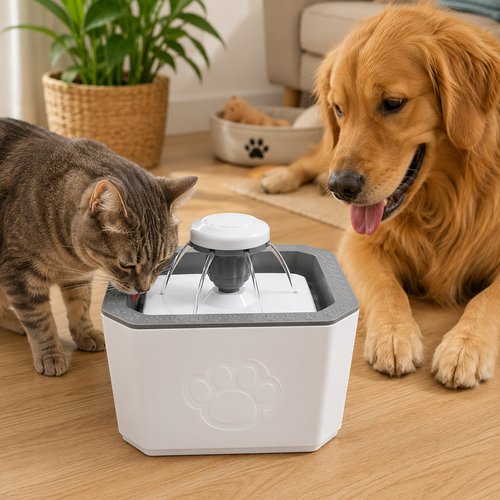 Fonte Bebedouro 3 modos Para Pets 20cm