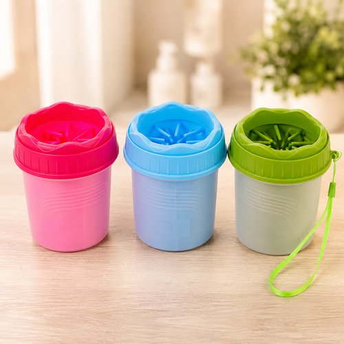 Copo Limpador de Patas Para Pets 300ml - Sortida