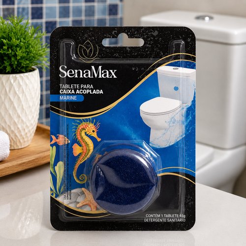 Tablete Detergente Sanitário - Marine
