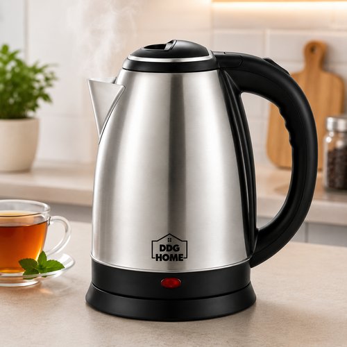 Chaleira Elétrica 1000W 127V 1.8 Litros Inox