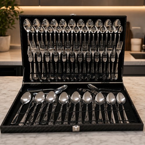 Conjunto 76 Talheres Prime Inox