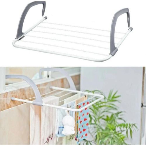 WEDROP - Varal Portátil Portas Janela Seca Roupa Apartamento Prático