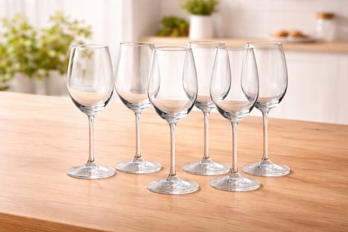 Jogo 6 Taças de Cristal 615ml