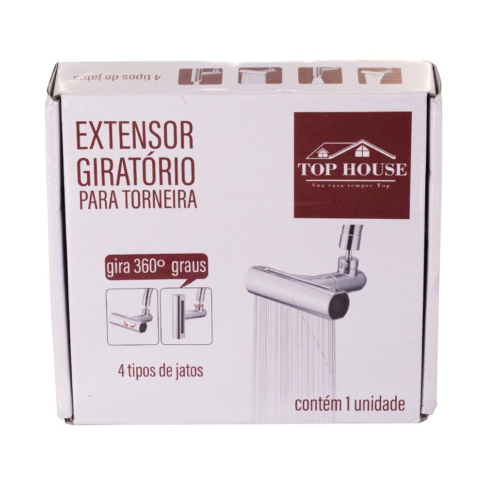 Extensor Giratório para Torneira 360 Graus