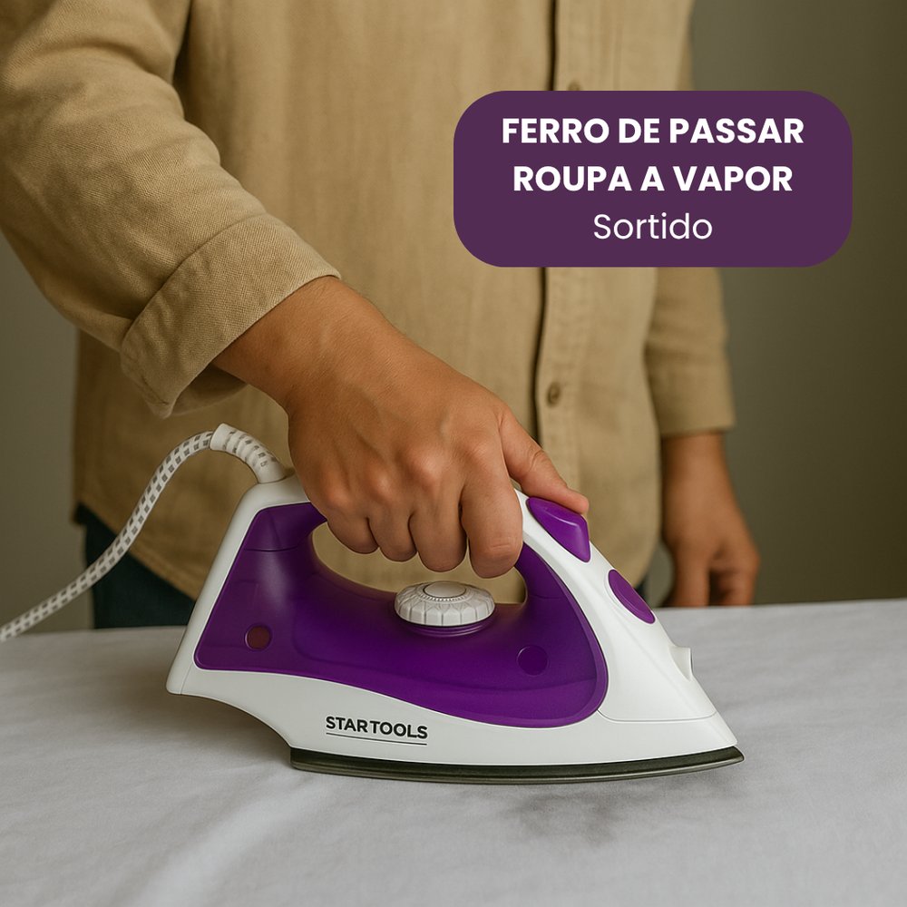 Ferro de Passar A Vapor Premium 220V - Sortida