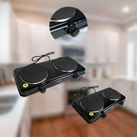 Fogão Elétrico por Indução 2 Boca 220V - Preta