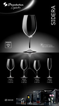 Jogo 6 Taças de Cristal 615ml