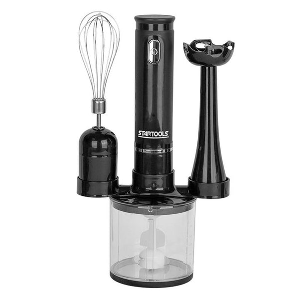 Kit Mixer, Processador e Batedor De Alimentos 3 Em 1 220V - Sortida