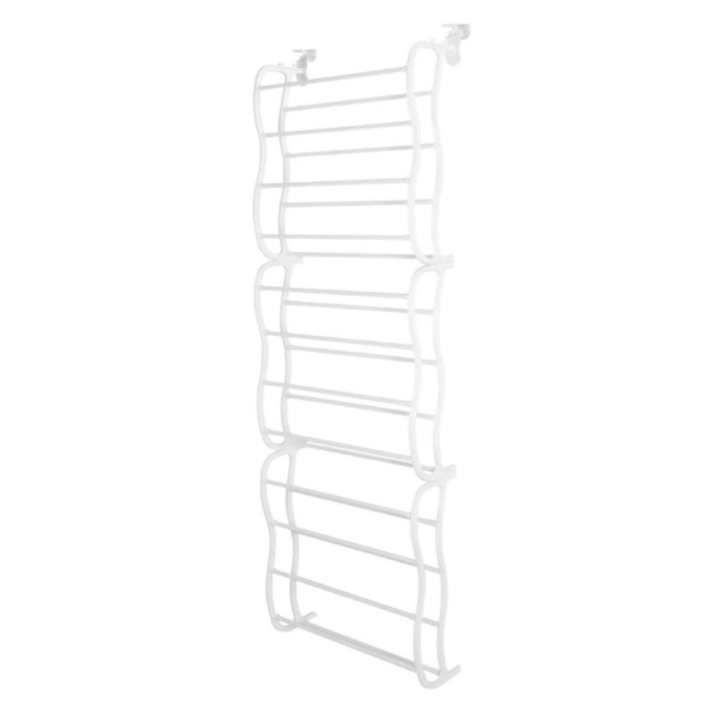 Sapateira Vertical de Parede e Porta para 36 Pares - Branca