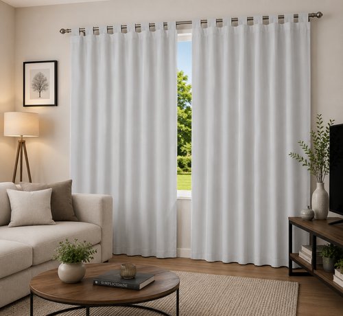 Cortina Blackout Película 280x240cm - Cinza