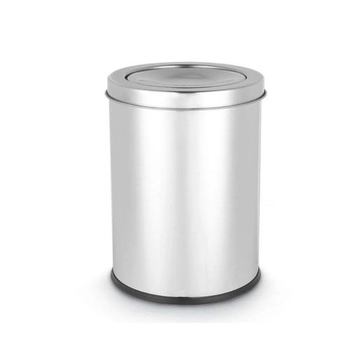 Lixeira Basculante Multiuso Inox -5 litros
