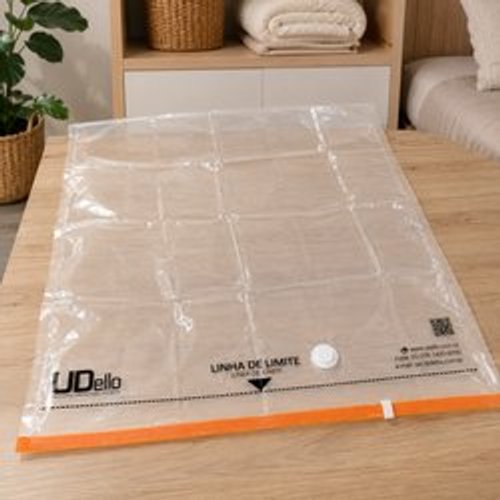 Saco Vacuo Bag M 45x65cm com Válvula para Armazenamento