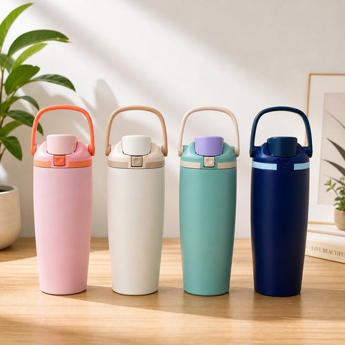 Garrafa térmica com alça  900ml - Sortida