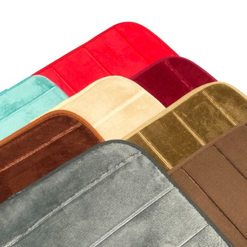 Tapete Soft para Banheiro Antiderrapante 40x60cm - Vinho