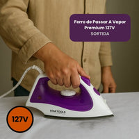 Ferro de Passar A Vapor Premium 127V - Sortida