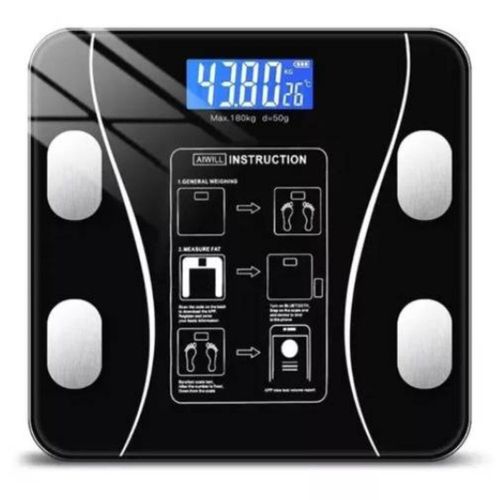 Balança Digital de Bioimpedância 140kg - Preta