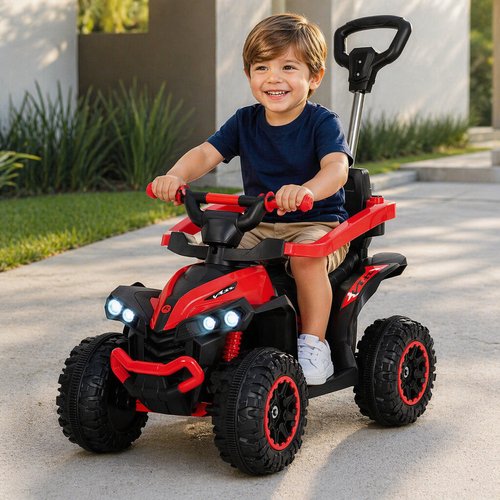 Quadriciclo Eletrico Pimpi Flash Wheels - Vermelho
