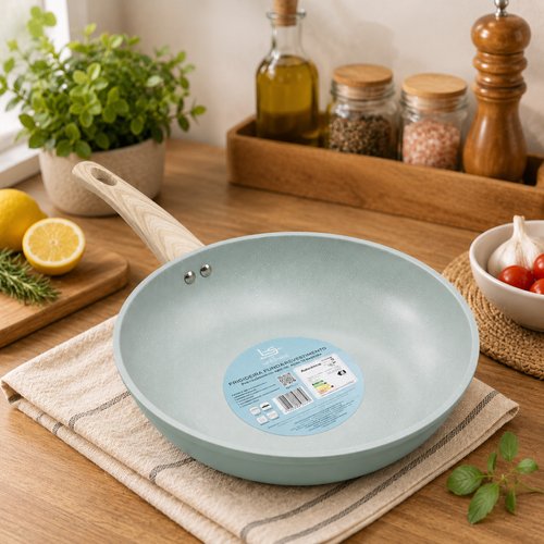 Frigideira Nanoceramico de 24cm- Verde Granito