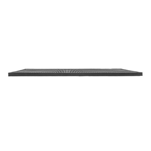 Tapete Escorredor De Copos Silicone Preto