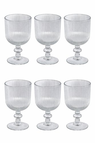 Conjunto 6 Taça athens de vidro 380ml