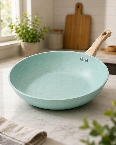 Frigideira Revestida Nanocerâmico 28cm- Verde