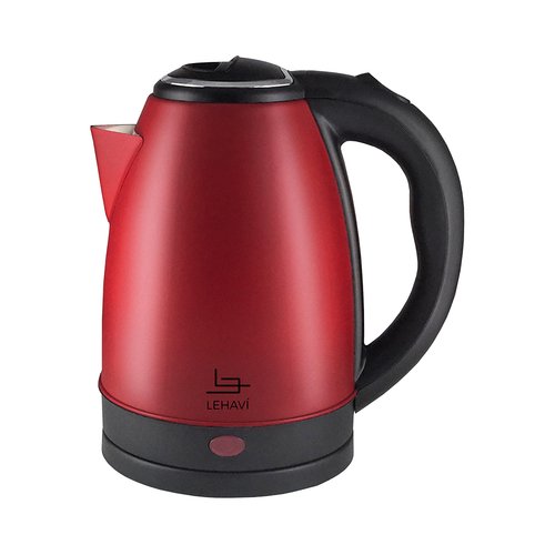 Chaleira Elétrica Inox Vermelha 1,8L 220V